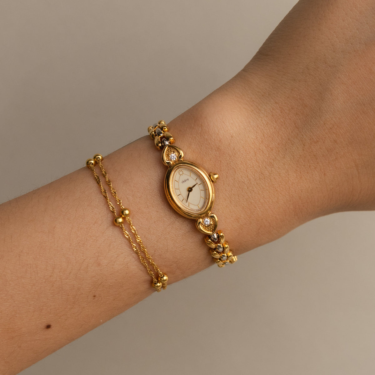 Vintage 1983 Citizen Chere Quartz 542-F44433 Women’s Watch, Gold-Plated Citizen Vintage 1980 main image 4