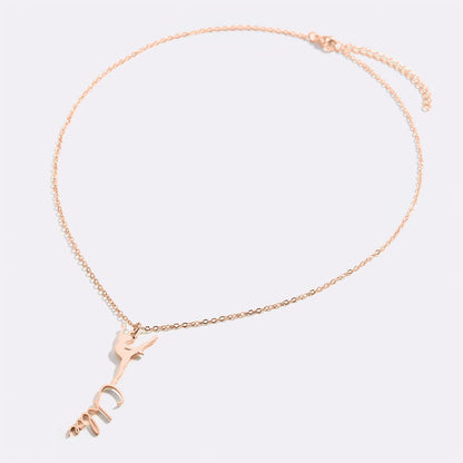 Arabesque Name Necklace