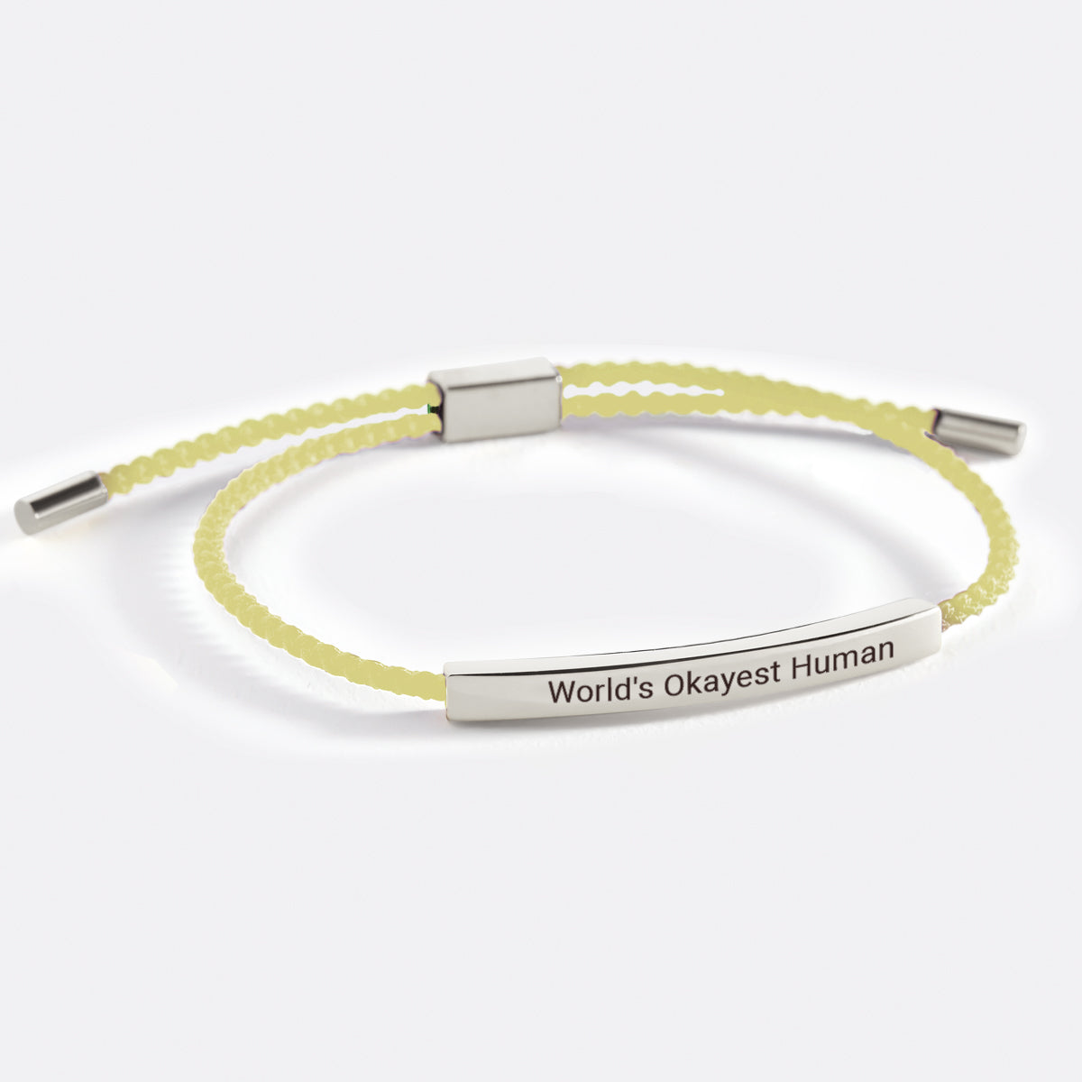 Bracelet d'inspiration « L'être humain le plus gentil du monde »