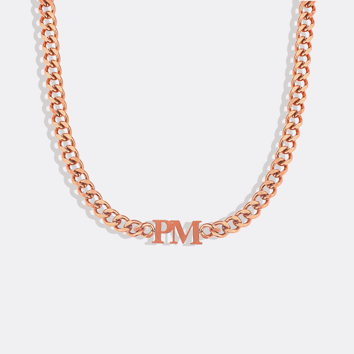 Collier ras du cou initial