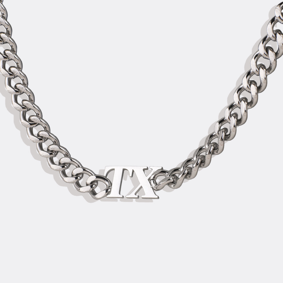 Collier ras du cou initial