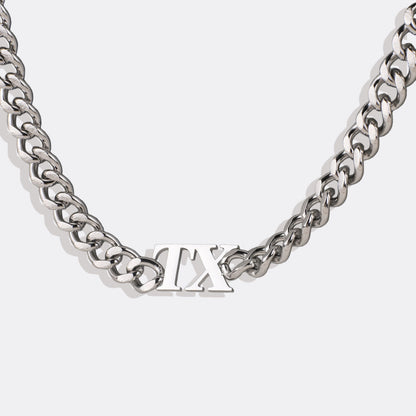 Collier ras du cou initial