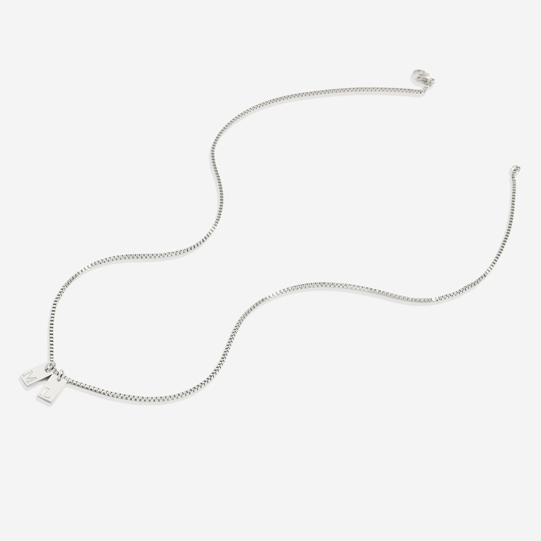 Initial Tag Necklace