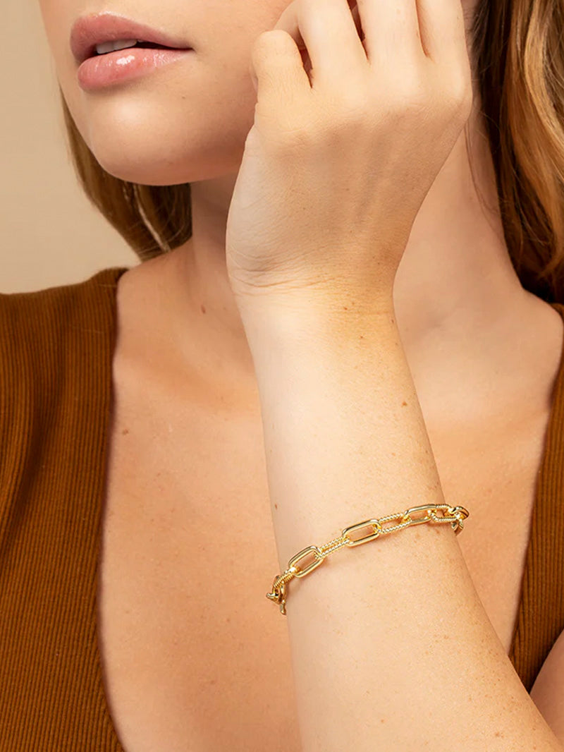Bracelet à chaîne à maillons