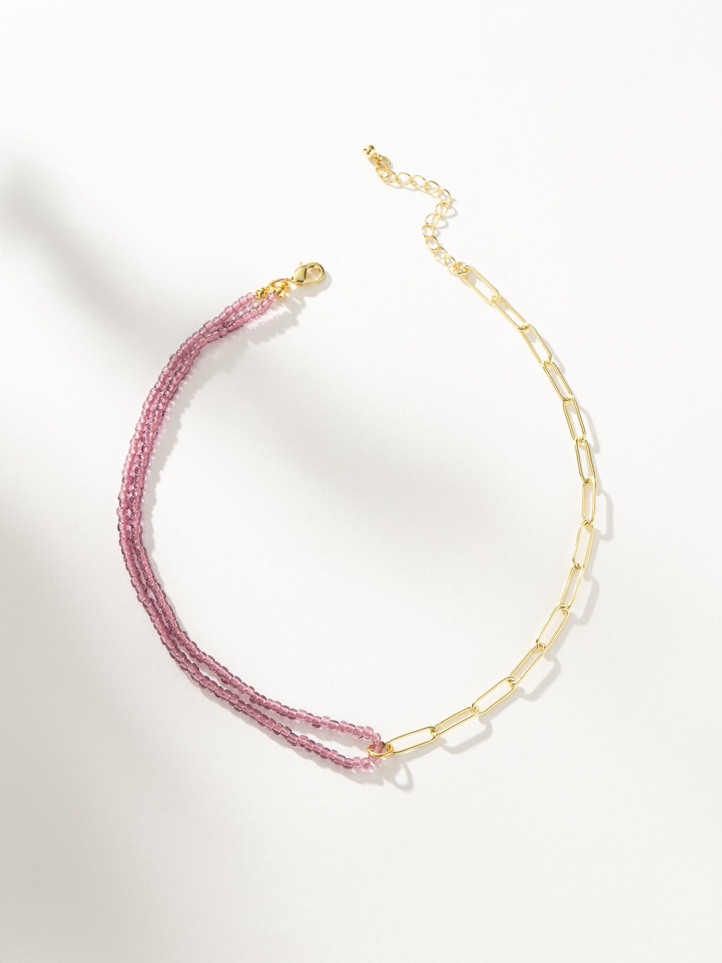 Bead and Chain Necklace