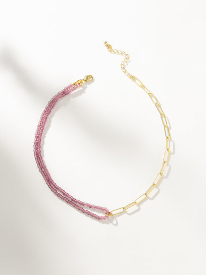 Bead and Chain Necklace