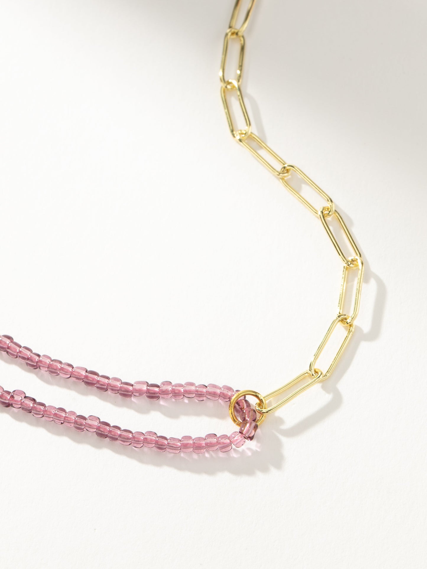 Bead and Chain Necklace