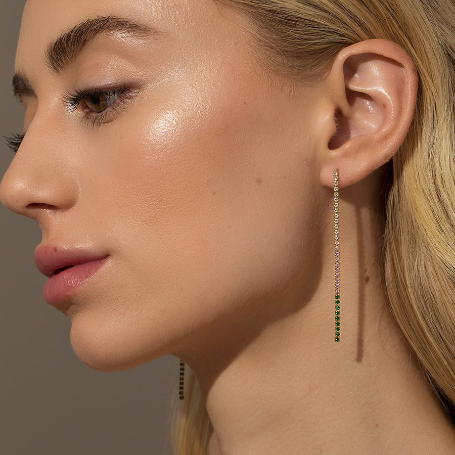 Green Light Earrings