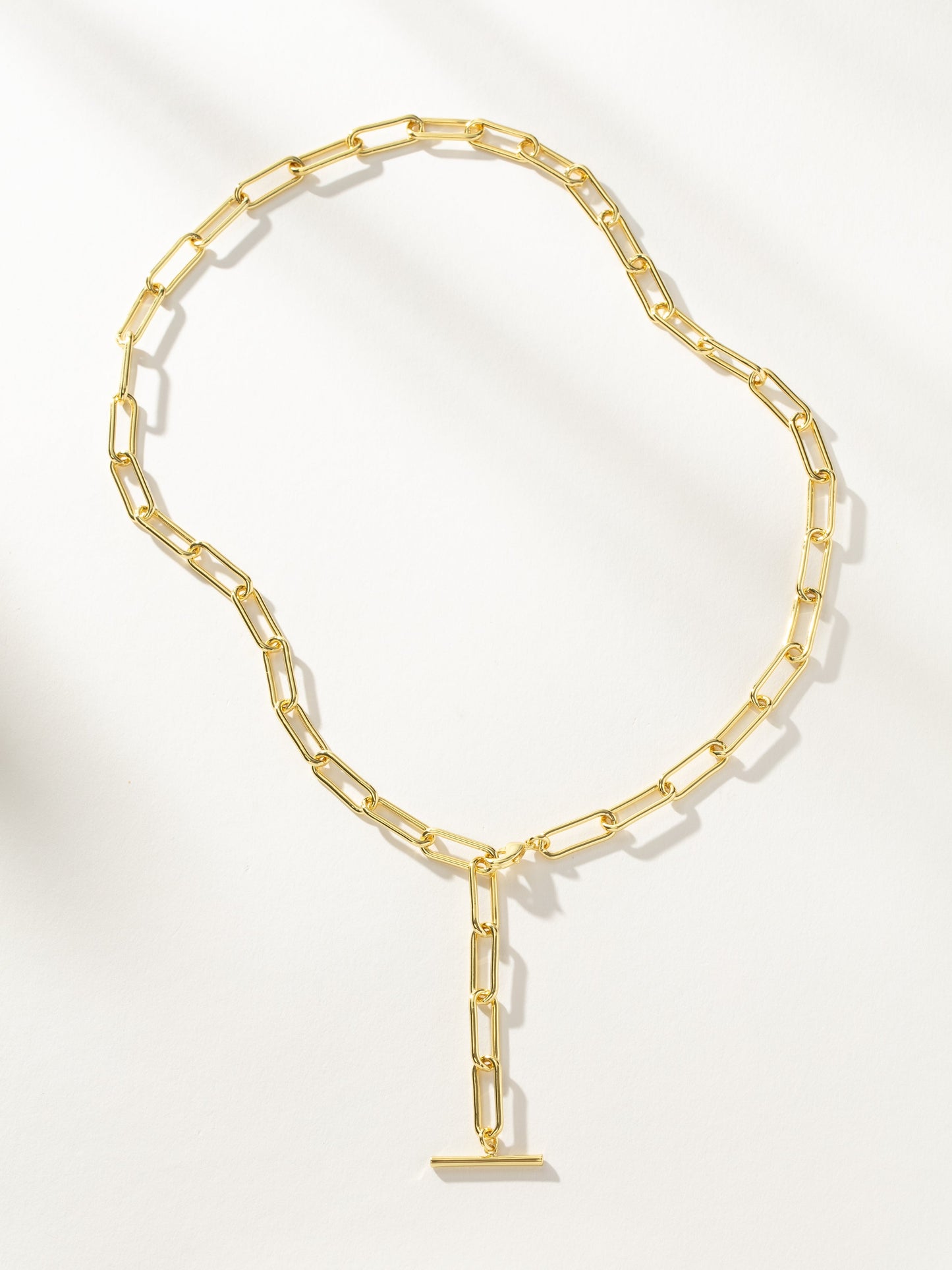 Collier Lariat à chaîne excessive