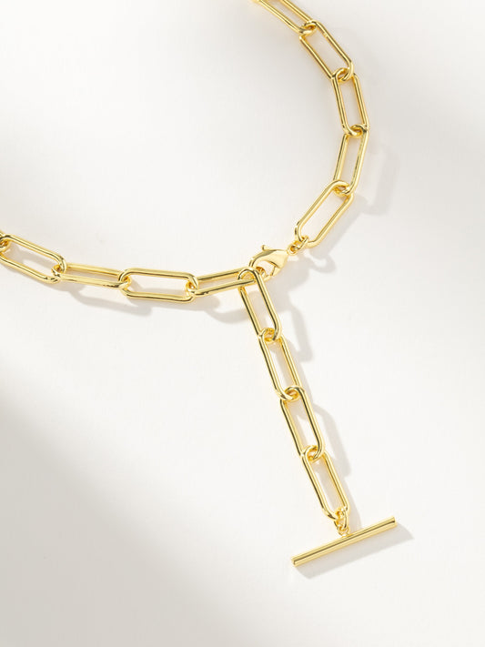 Collier Lariat à chaîne excessive