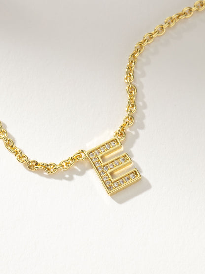 Initial Here Necklace
