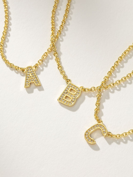 Collier Initiale Ici