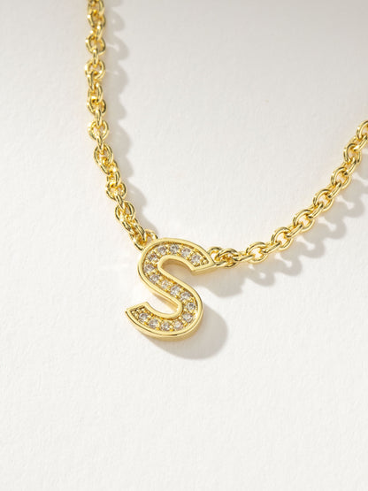 Initial Here Necklace
