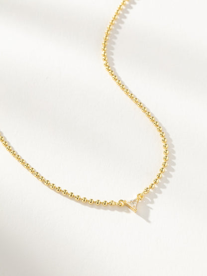 Collier Triangle Amoureux