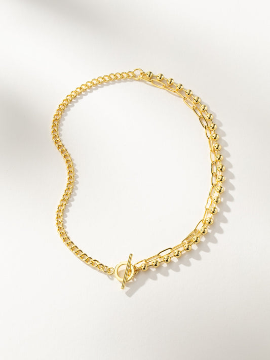 Collier chaîne « Trois, c'est une fête »