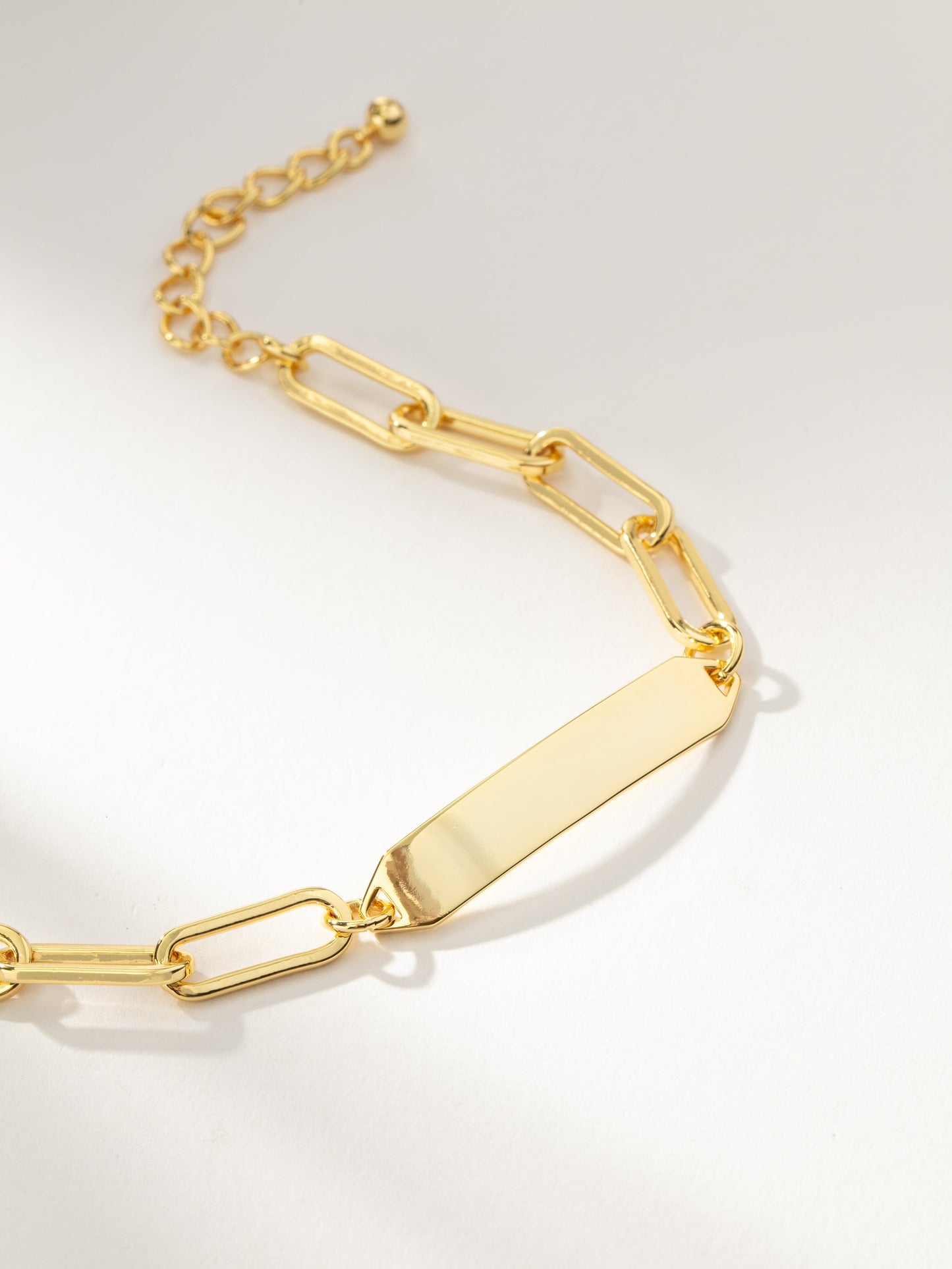 Bracelet chaîne et barre