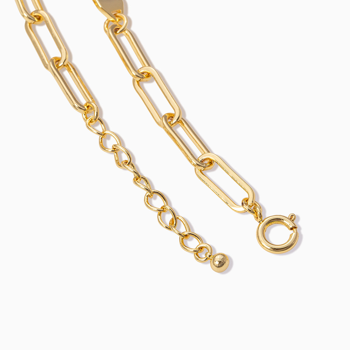 Bracelet chaîne et barre