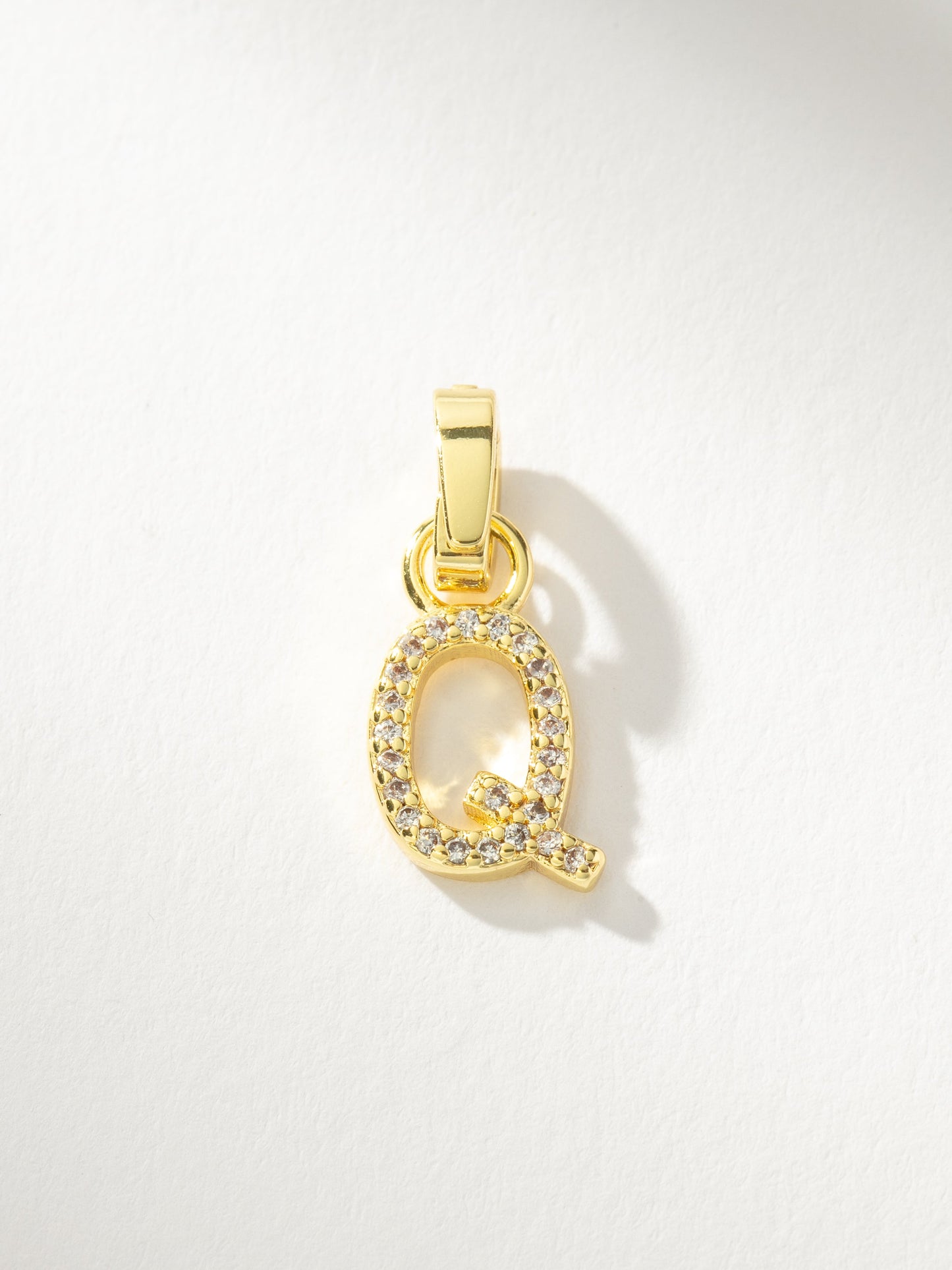 Pavé Letter Charm