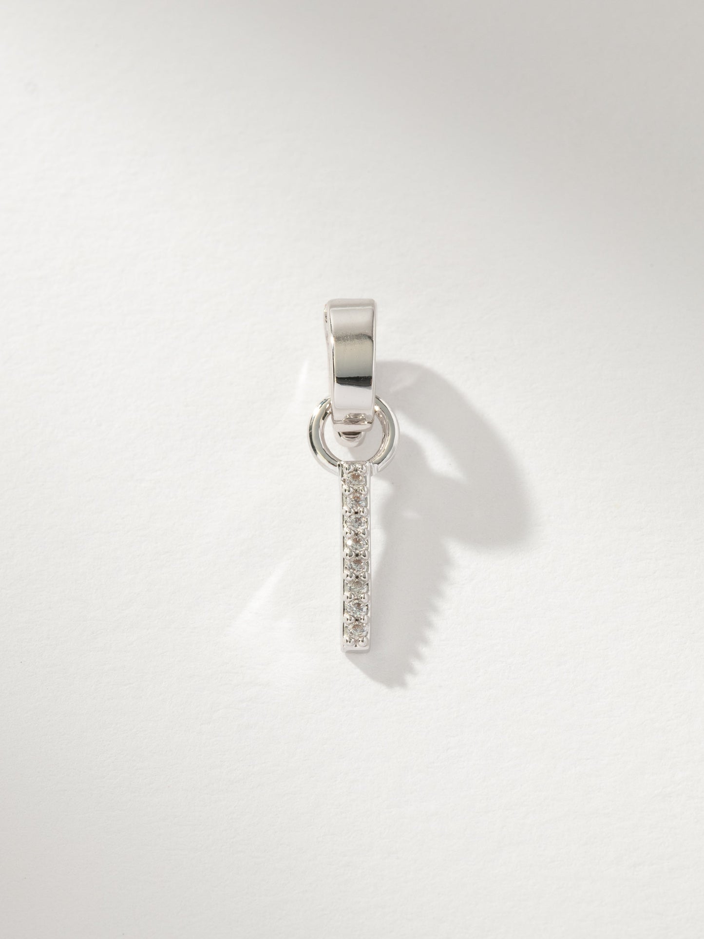 Pavé Letter Charm