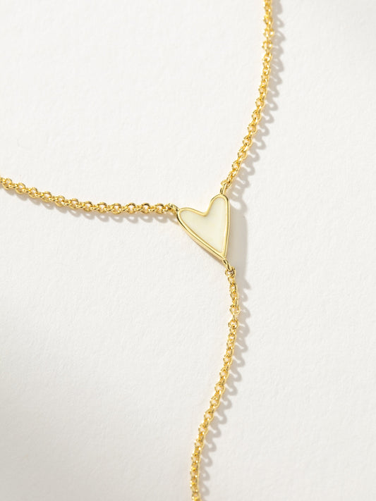 Collier Lariat Amour