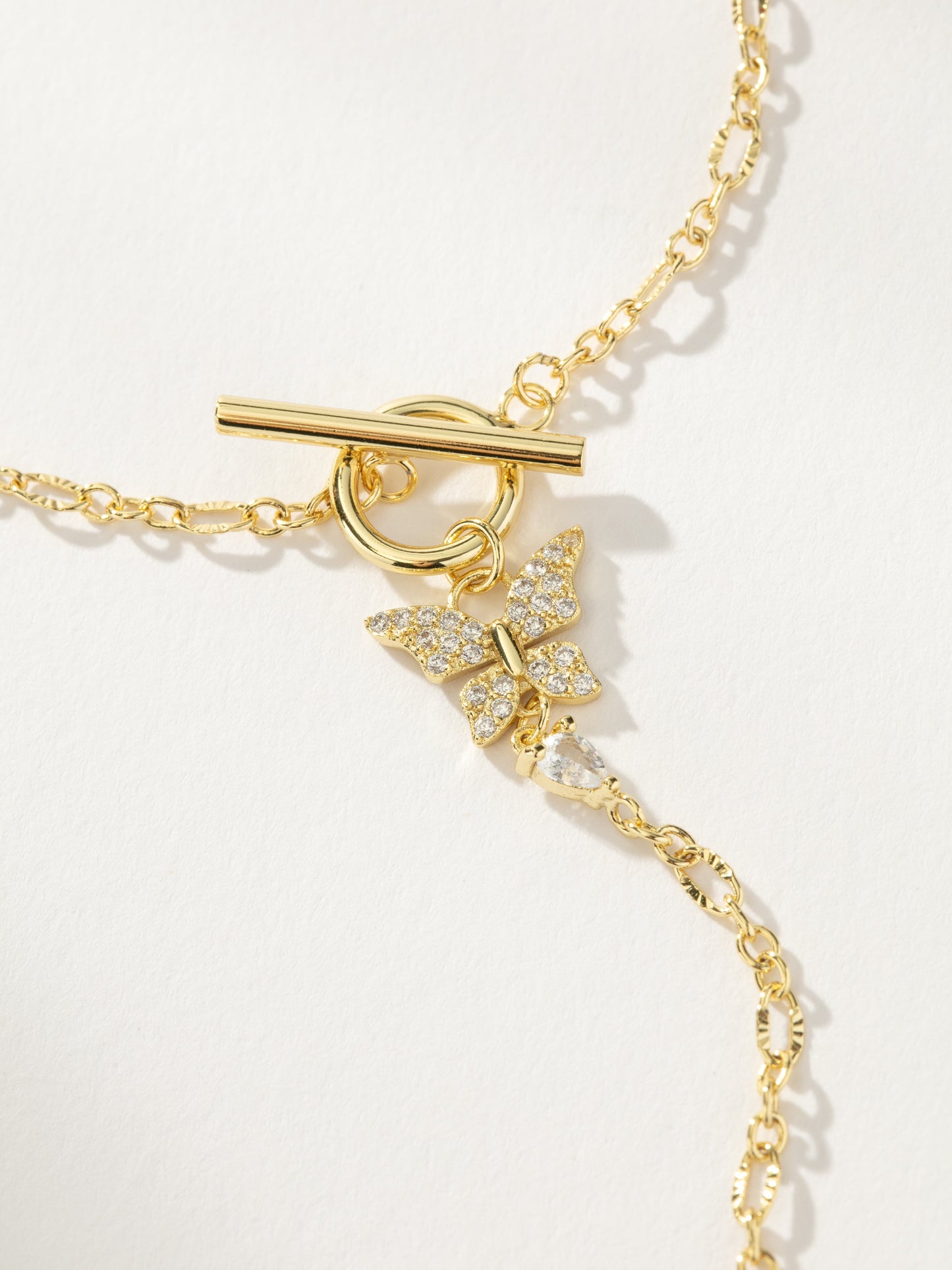 Collier Lariat Papillon