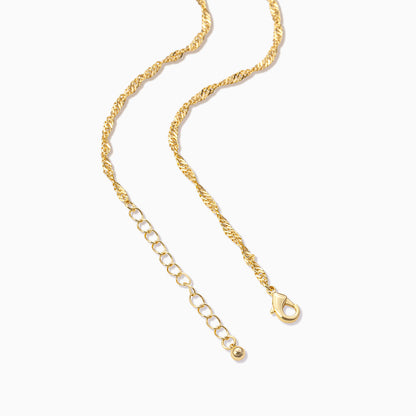 Collier pendentif cercle