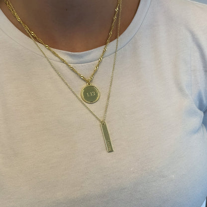 Collier pendentif cercle