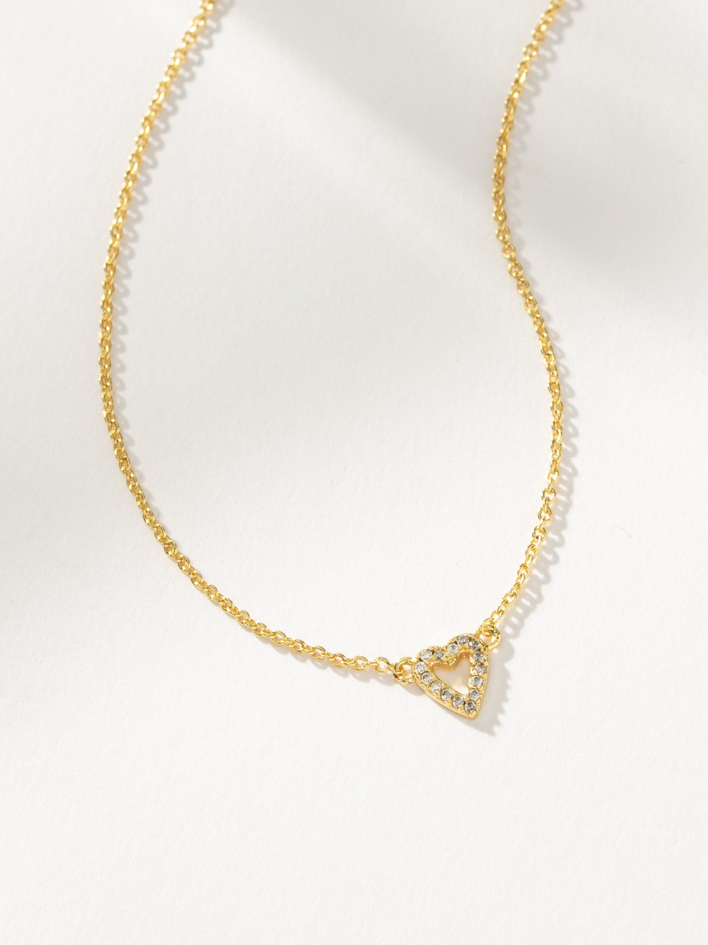 Open Heart Necklace