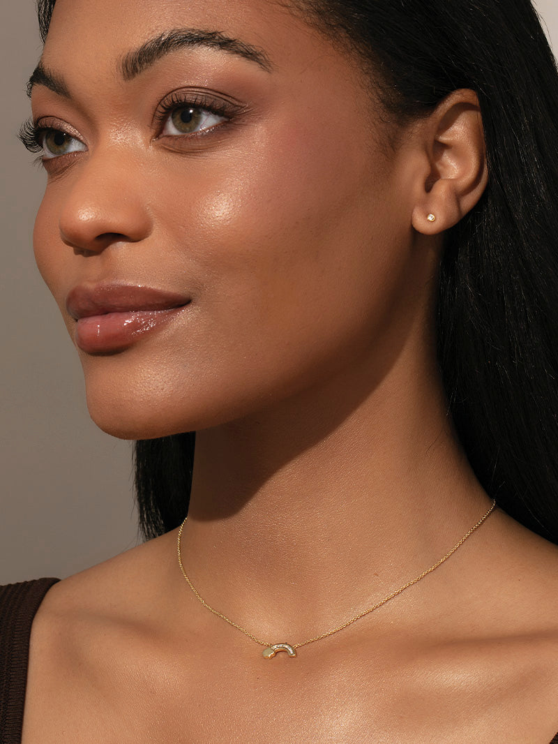 Collier arc-en-ciel