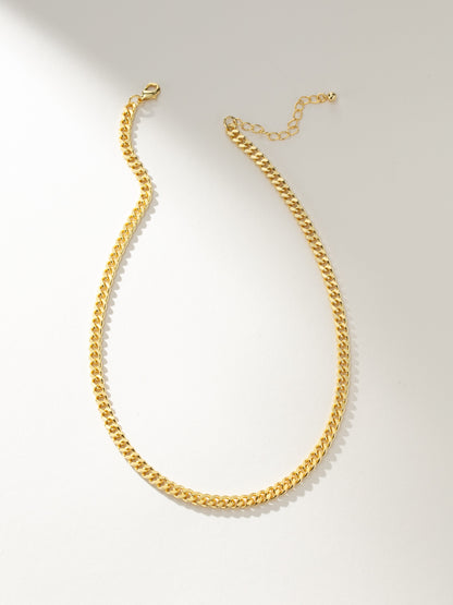 Collier à chaîne gourmette rebelle