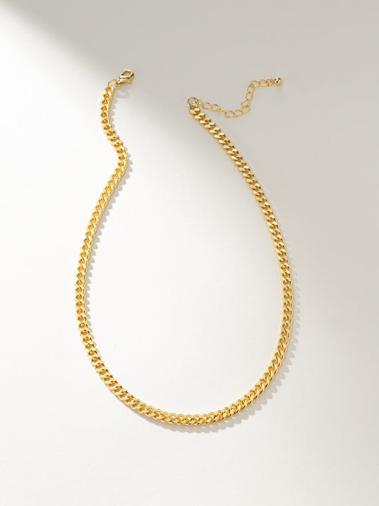 Collier à chaîne gourmette rebelle