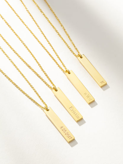 Collier à barre verticale