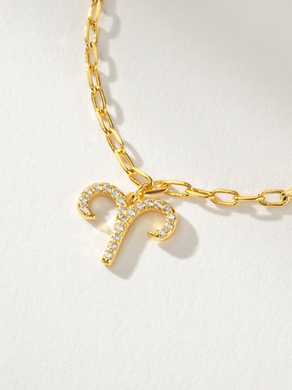 Collier chaîne icône du zodiaque