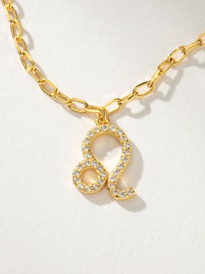 Collier chaîne icône du zodiaque