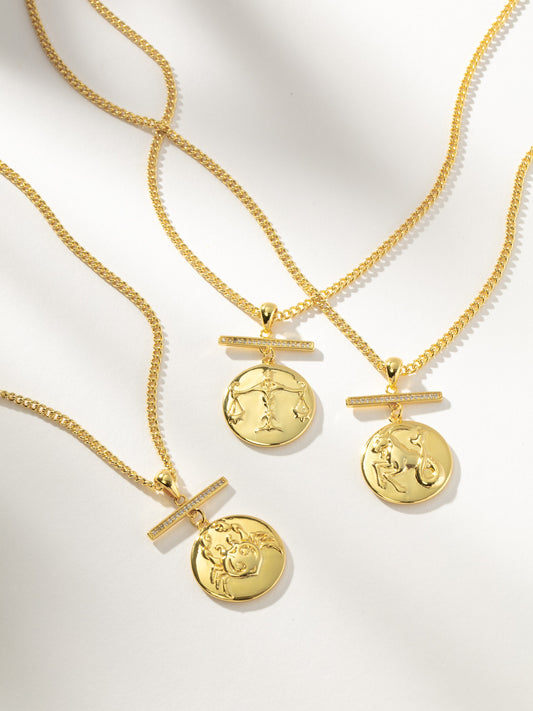 Collier pendentif zodiaque