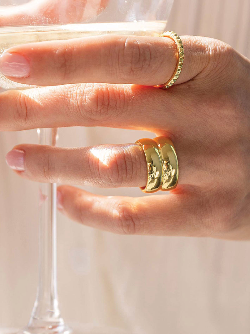 Bague empilée