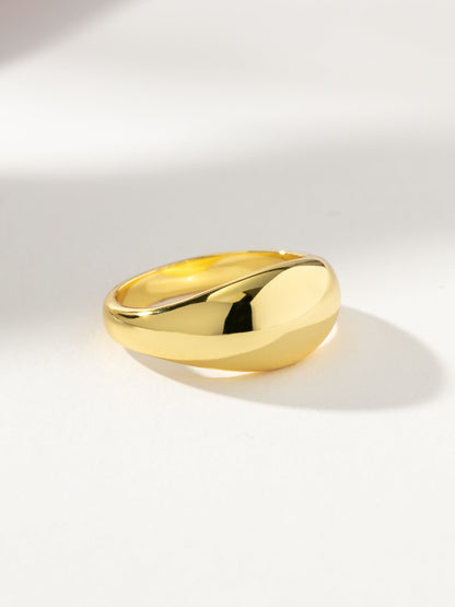 Bague dôme audacieuse