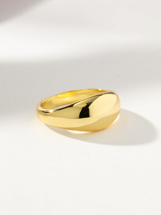 Bague dôme audacieuse