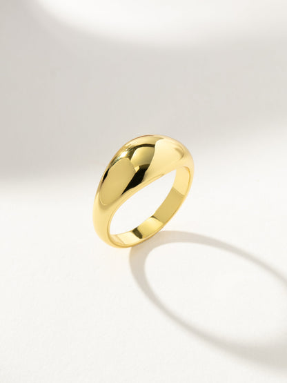 Bague dôme audacieuse