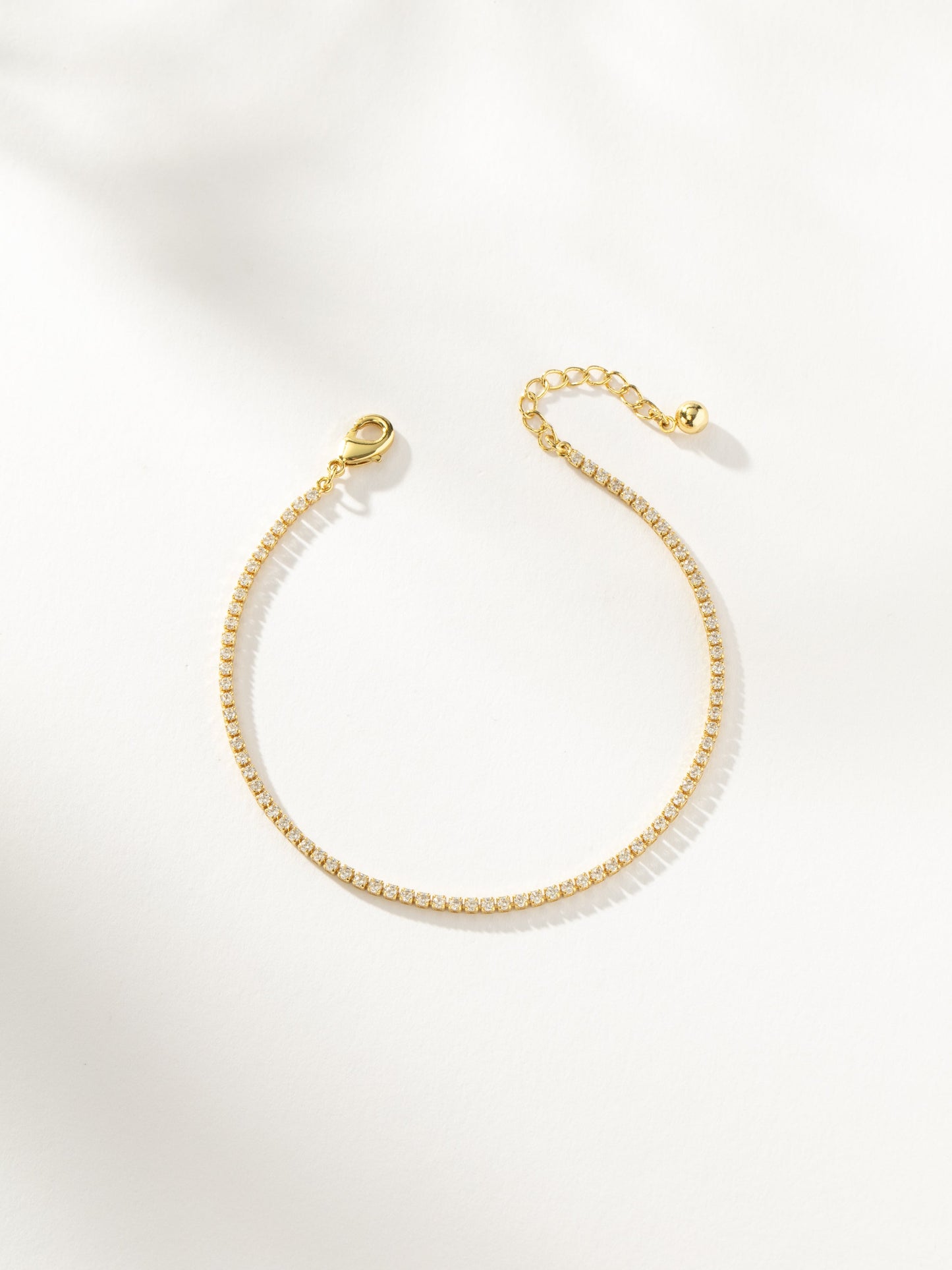 Glam Tennis Bracelet