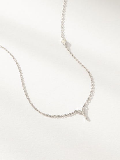 Pavé Initial Necklace