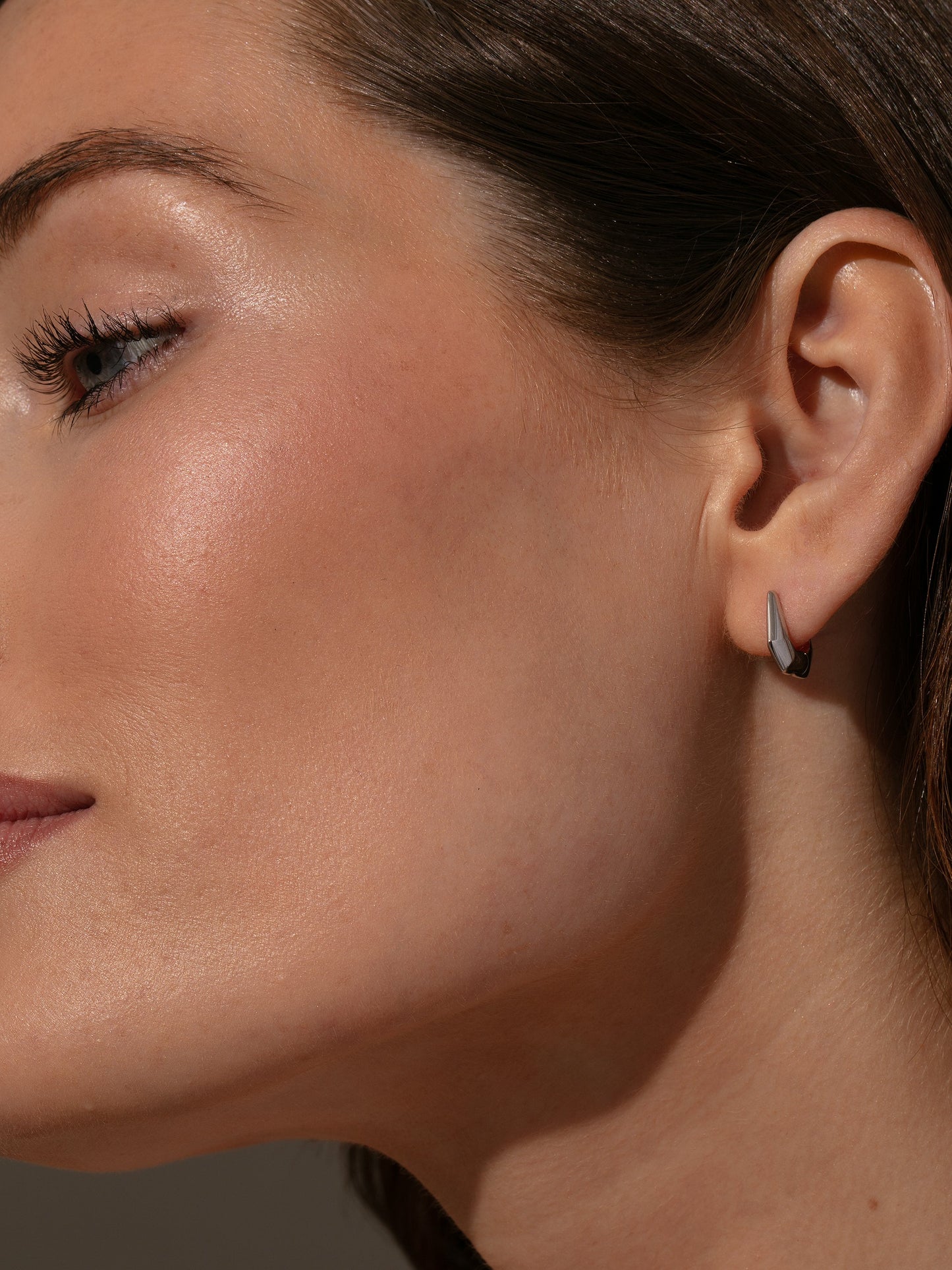 Box Huggie Earrings