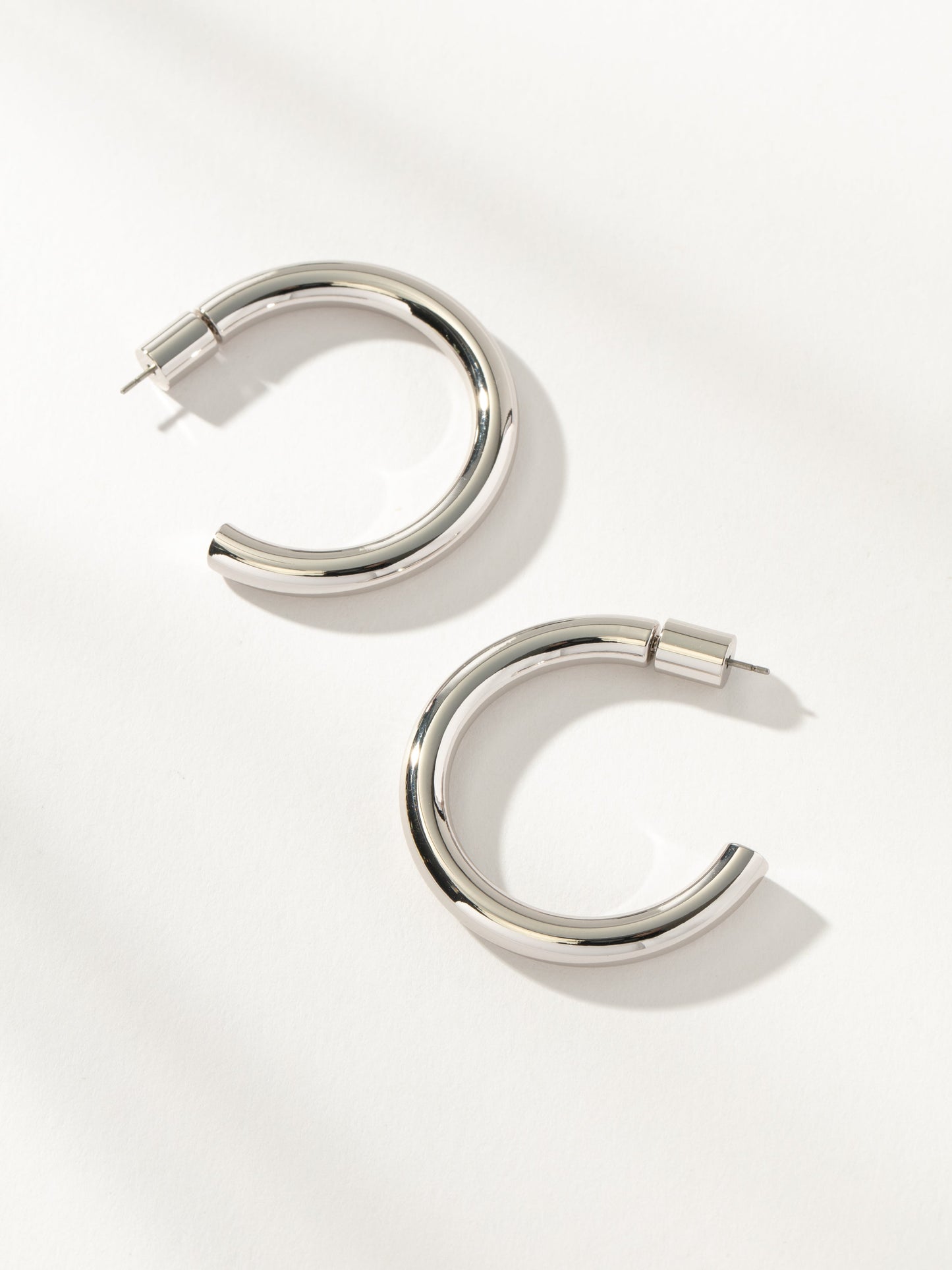 Effortless Tube Hoop Earrings