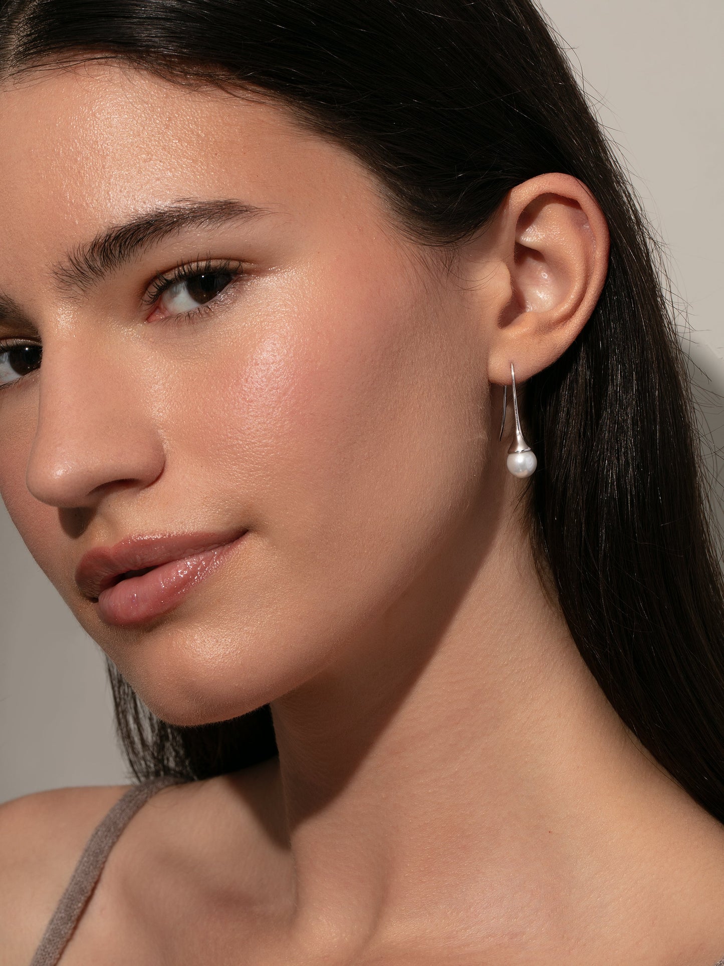 Pearl Teardrop Earrings
