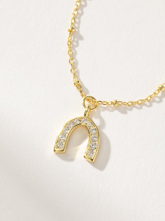 Collier pendentif fer à cheval
