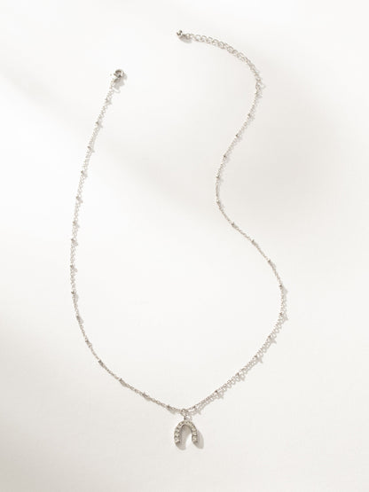 Collier pendentif fer à cheval