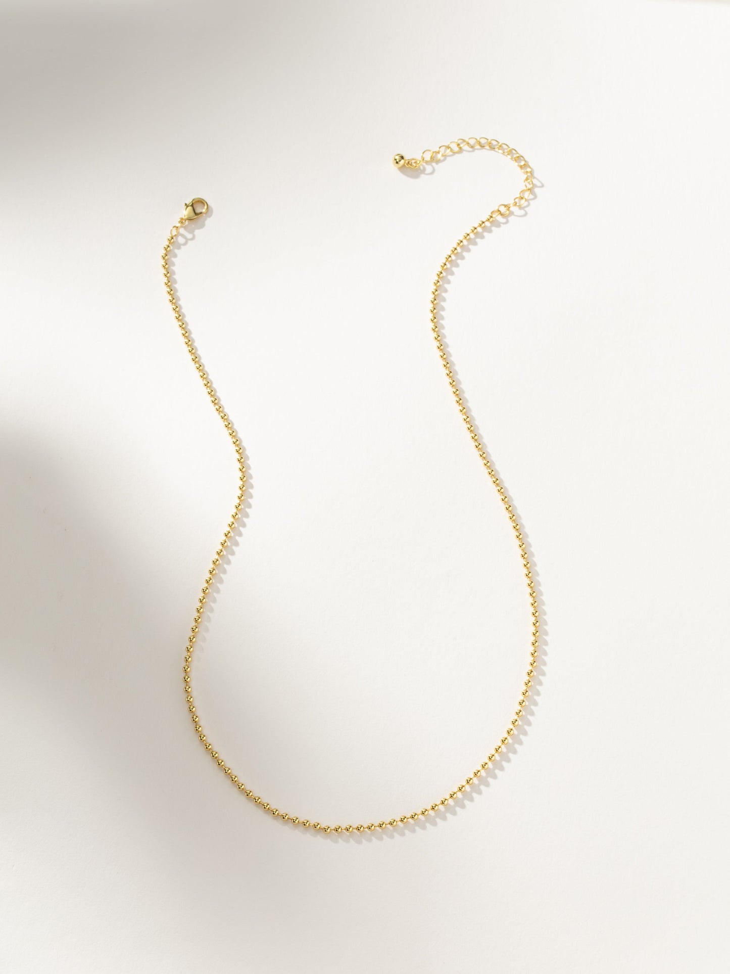 Simple Ball Chain Necklace