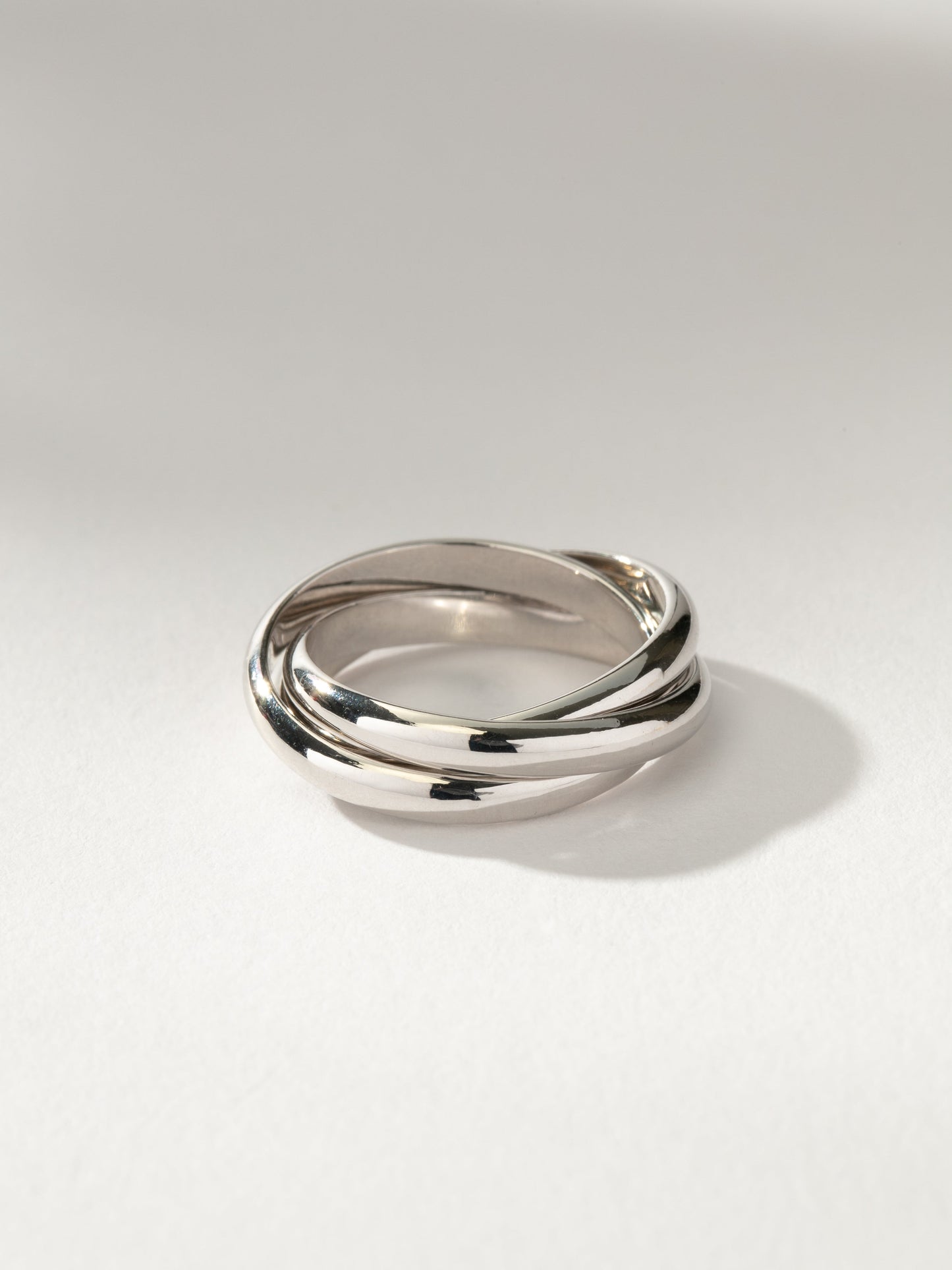 Bague croisée superposée