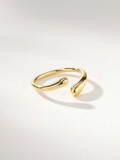 Bague asymétrique Unbothered