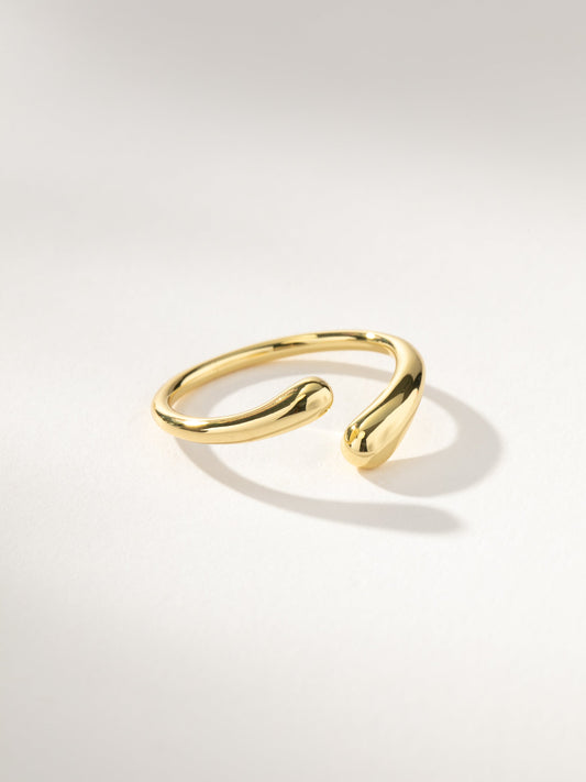 Bague asymétrique Unbothered